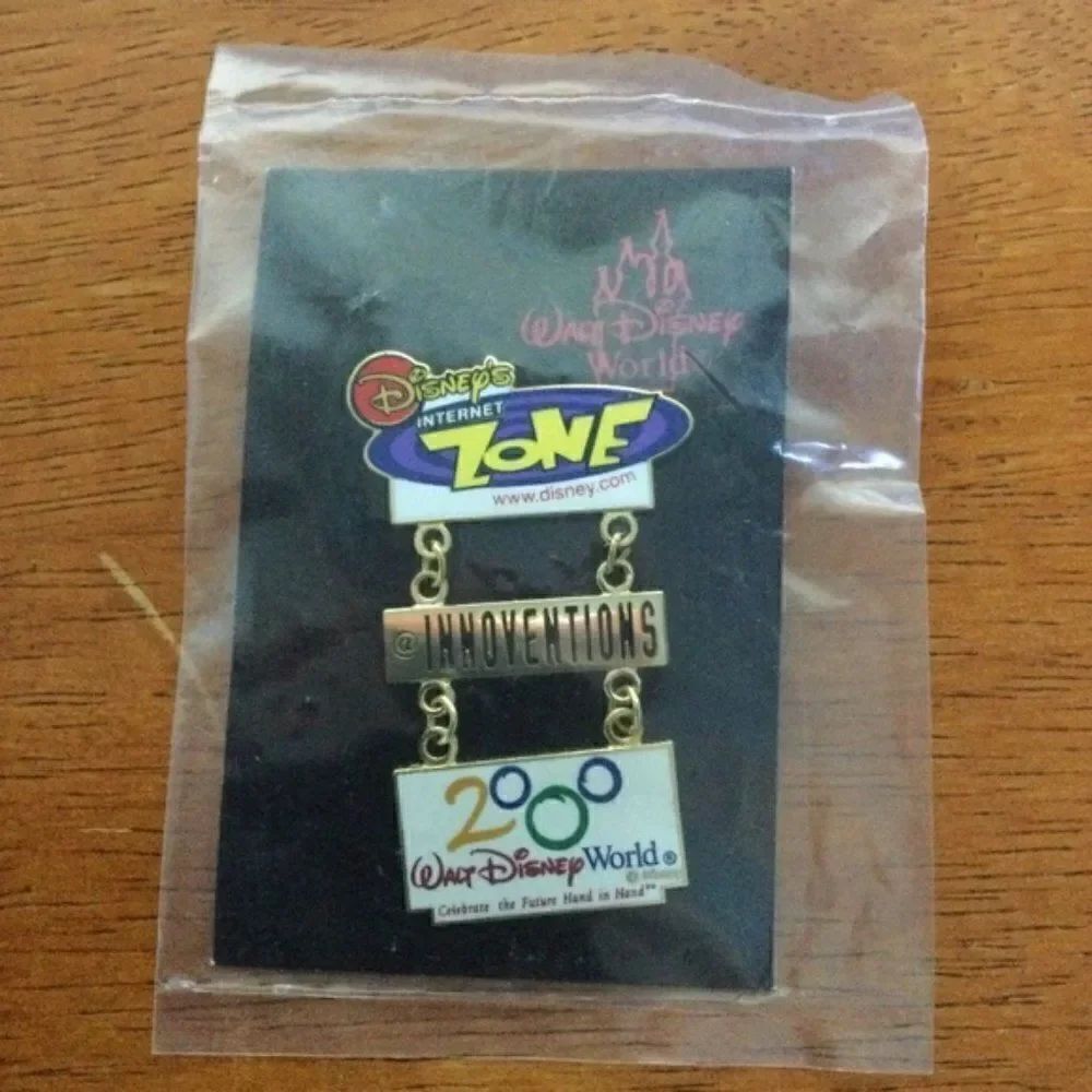🆕 Disney Pin 336 WDW Innoventions Disney’s Internet Zone Press 2000